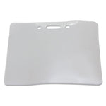 Sicurix Proximity Badge Holder, Horizontal, 4w X 3h, Clear, 50/pack