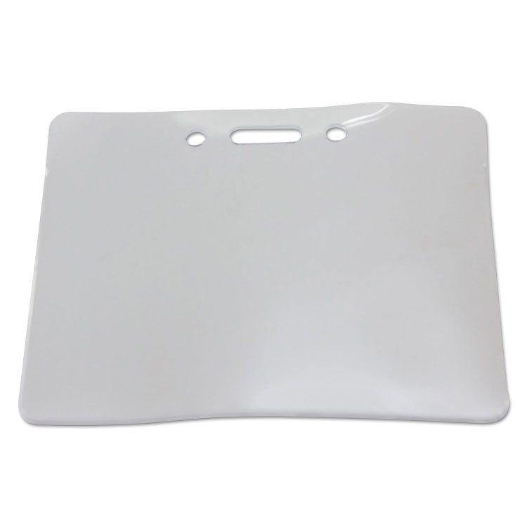 Sicurix Proximity Badge Holder, Horizontal, 4w X 3h, Clear, 50/pack