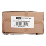 Id Slide-Style Belt Clip Card Reels, 30" Extension, Black, 25/pack