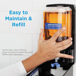 Pacific Blue Ultra Foam Hand Sanitizer Refill For Manual Dispensers, 1,000 Ml, Fragrance-Free, 4/carton