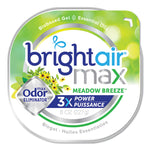 Max Odor Eliminator Air Freshener, Meadow Breeze, 8 Oz Jar