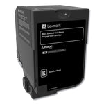 74c1sk0 Return Program Unison Toner, 7,000 Page-Yield, Black