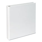 Slant D-Ring View Binder, 3 Rings, 1.5" Capacity, 11 x 8.5, White