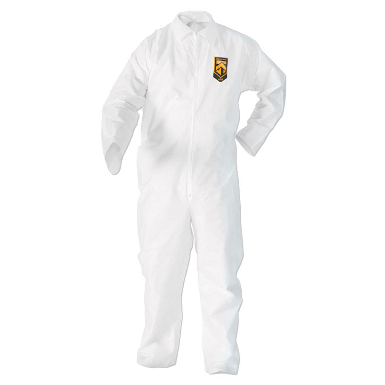 A20 Breathable Particle Protection Coveralls, Zip Closure, 2x-Large, White