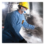 A60 Elastic-Cuff, Ankle and Back Coveralls, 2X-Large, Blue, 24/Carton