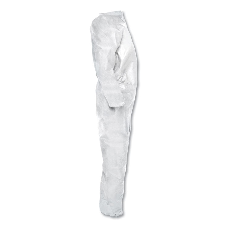 A20 Breathable Particle-Pro Coveralls, Zip, X-Large, White, 24/carton