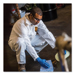 A30 Elastic-Back and Cuff Coveralls, X-Large, White, 25/Carton