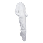 A30 Elastic-Back Coveralls, White, X-Large, 25/Carton