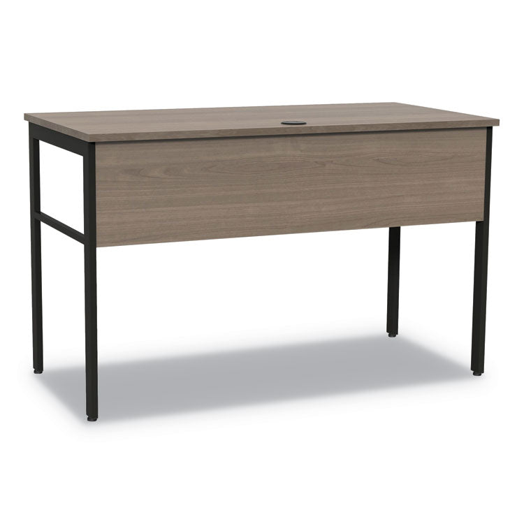 Urban Series Desk Workstation, 47.25" X 23.75" X 29.5", Natural Walnut
