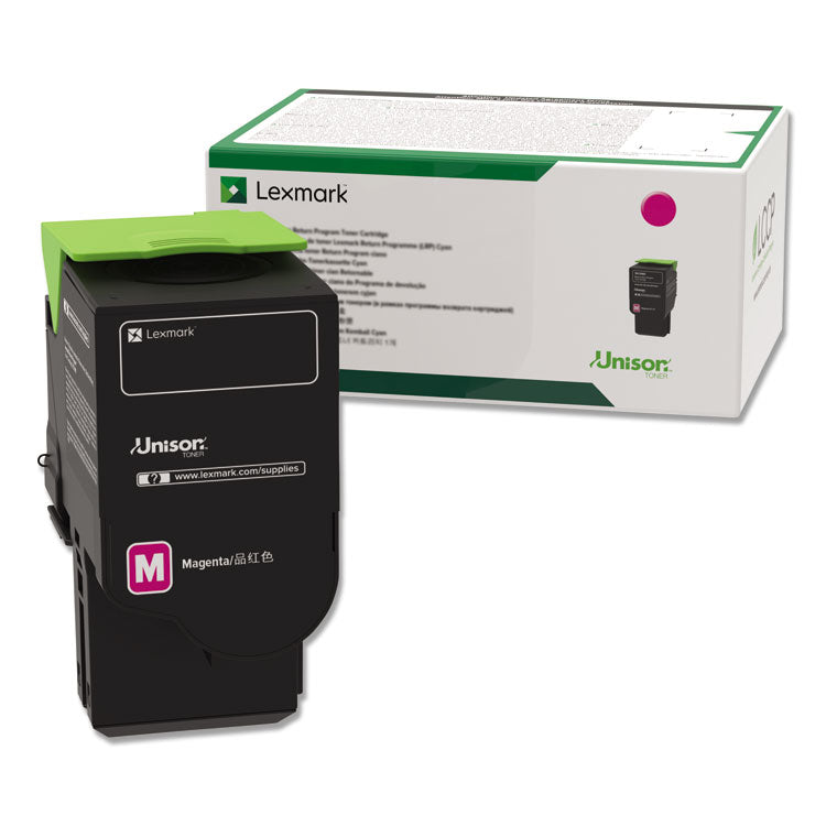 78c1um0 Return Program Toner, 7,000 Page-Yield, Magenta