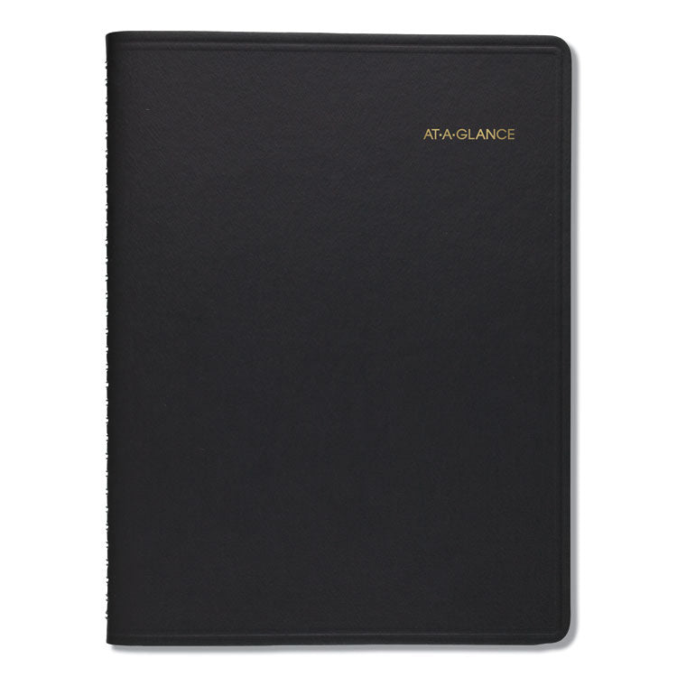 Monthly Planner, 11 x 9, Black Cover, 15-Month: Jan 2025 to Mar 2026