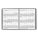 Monthly Planner, 11 x 9, Navy Cover, 15-Month: Jan 2025 to Mar 2026