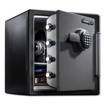 Fire-Safe With Digital Keypad Access, 1.23 Cu Ft, 16.38w X 19.38d X 17.88h, Gunmetal
