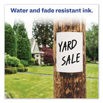 Marks A Lot Large Desk-Style Permanent Marker With Metal Pocket Clip, Broad Bullet Tip, Black, Dozen (24878)