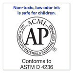 Marks A Lot Large Desk-Style Permanent Marker With Metal Pocket Clip, Broad Bullet Tip, Black, Dozen (24878)