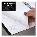 Elevation Academic Weekly/Monthly Planner, 11 x 8.5, Black Cover, 12-Month (July to June): 2024 to 2025