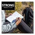 Elevation Academic Weekly/Monthly Planner, 11 x 8.5, Black Cover, 12-Month (July to June): 2024 to 2025