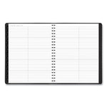 Contemporary Weekly/Monthly Planner, Vertical-Column Format, 11 x 8.25, Graphite Cover, 12-Month (Jan to Dec): 2025