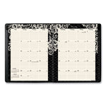 Lacey Weekly Block Format Professional Appointment Book, Lacey Artwork, 11 x 8.5, Black/White, 13-Month: Jan 2025 to Jan 2026
