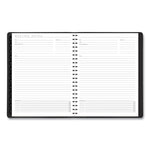 Contemporary Weekly/Monthly Planner, Vertical-Column Format, 11 x 8.25, Graphite Cover, 12-Month (Jan to Dec): 2025