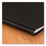 800 Range Weekly/Monthly Appointment Book, 11 x 8.25, Black Cover, 12-Month (Jan to Dec): 2025
