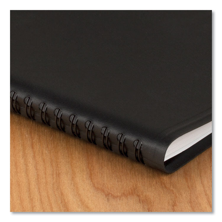 Weekly Appointment Book, 11 x 8.25, Black Cover, 13-Month: Jan 2025 to Jan 2026