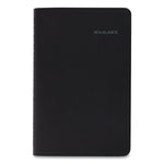 QuickNotes Weekly Block Format Appointment Book, 8.5 x 5.5, Black Cover, 12-Month (Jan to Dec): 2025