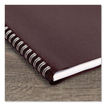 DayMinder Weekly Appointment Book, Vertical-Column Format, 11 x 8, Burgundy Cover, 12-Month (Jan to Dec): 2025