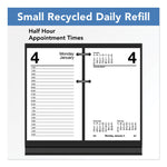 Desk Calendar Recycled Refill, 3.5 x 6, White Sheets, 12-Month (Jan to Dec): 2025