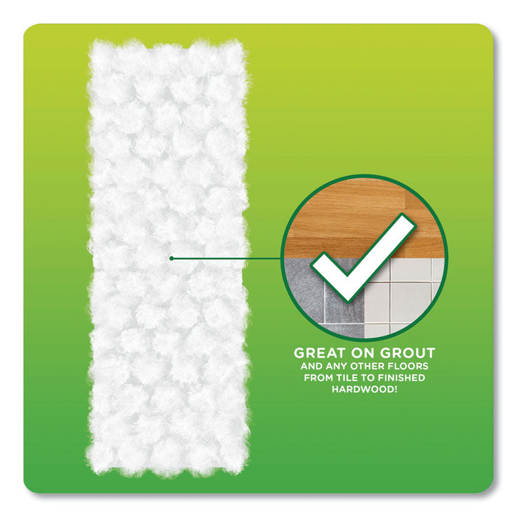 Heavy-Duty Dry Refill Cloths, White, 11 x 8.5, 32/Pack