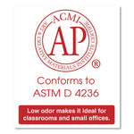 Pen-Style Permanent Marker, Fine Bullet Tip, Blue, Dozen