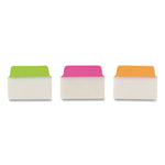 Ultra Tabs Repositionable Tabs, Standard: 2" x 1.5", 1/5-Cut, Assorted Neon Colors, 24/Pack