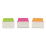 Ultra Tabs Repositionable Tabs, Standard: 2" x 1.5", 1/5-Cut, Assorted Neon Colors, 48/Pack