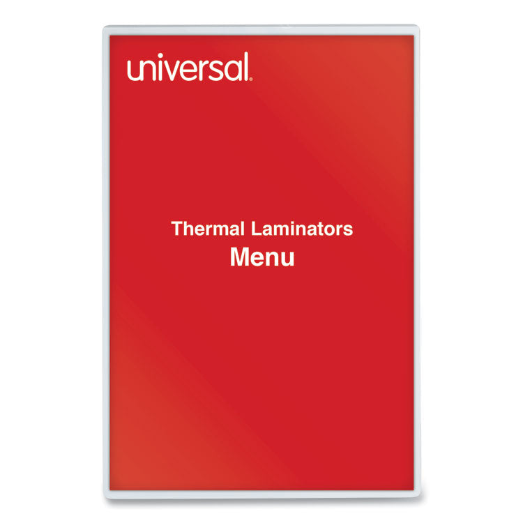 Laminating Pouches, 3 Mil, 18" X 12", Gloss Clear, 25/pack