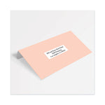 Copier Mailing Labels, Copiers, 1 X 2.81, White, 33/sheet, 250 Sheets/box