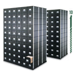 Staxonsteel Maximum Space-Saving Storage Drawers, Letter Files, 14" X 25.5" X 11.13", Black, 6/carton