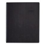 DuraFlex Weekly Planner, 11 x 8.5, Black Cover, 12-Month (Jan to Dec): 2025