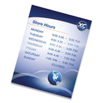Self-Adhesive Laminating Sheets, 3 Mil, 9.25" X 12", Gloss Clear, 50/box