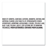 5 Gum, Peppermint Cobalt, 15 Sticks/pack, 10 Packs/box