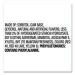 Sugar-Free Chewing Gum, Bubblemint, 12/box