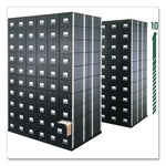 Staxonsteel Maximum Space-Saving Storage Drawers, Legal Files, 17" X 25.5" X 11.13", Black, 6/carton
