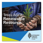 Premium Color Copy Print Paper, 100 Bright, 3-Hole, 28 lb Bond Weight, 8.5 x 11, Photo White, 500 Sheets/Ream, 8 Reams/Carton