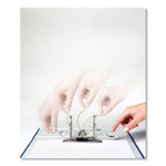 European A4 Lever-Arch Two-Ring Binder, 3" Capacity, 11.7 X 8.27, Black Marble