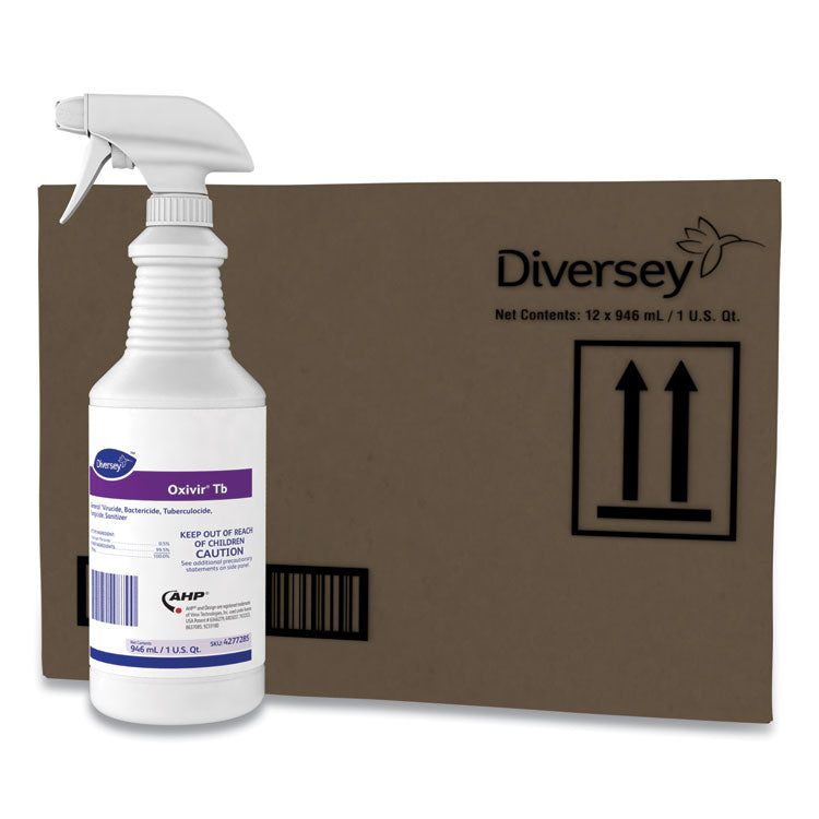 Oxivir Tb One-Step Disinfectant Cleaner, Liquid, 32 Oz