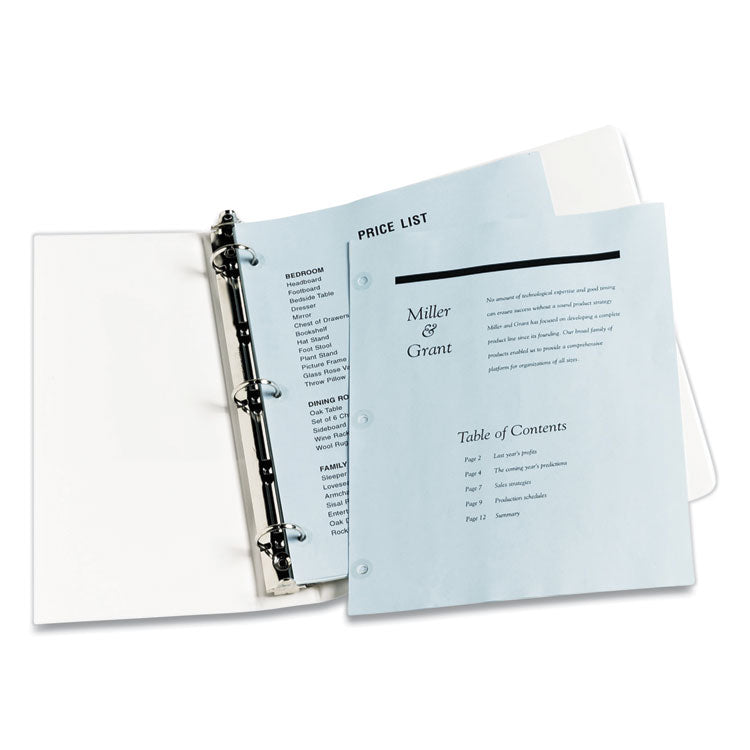 Dispenser Pack Hole Reinforcements, 0.25" Dia, Clear, 200/Pack, (5721)