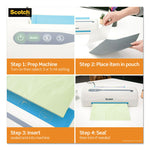 Laminating Pouches, 5 Mil, 5.38" X 3.75", Gloss Clear, 20/pack
