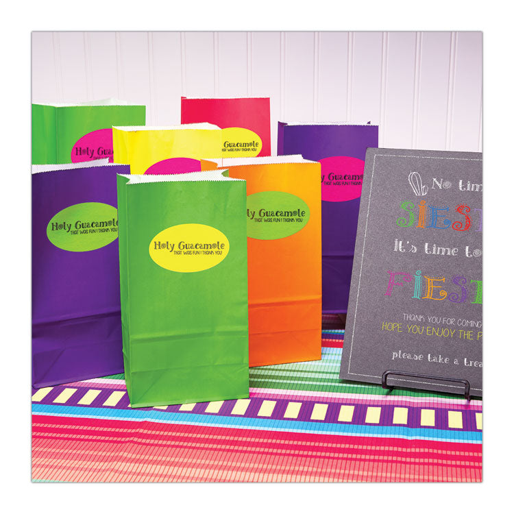 High-Visibility Permanent Laser Id Labels, 8.5 X 11, Asst. Neon, 15/pack