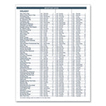 14-Month Recycled Ruled Monthly Planner, 11 x 8.5, Blue Cover, 14-Month: Dec 2024 to Jan 2026