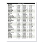 Recycled Professional Weekly Planner, 15-Minute Appts, 11 x 8.5, Black Wirebound Soft Cover, 12-Month (Jan to Dec): 2025