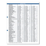 Earthscapes Recycled Ruled Monthly Planner, Landscapes Color Photos, 11 x 8.5, Black Cover, 14-Month: Dec 2024 to Jan 2026